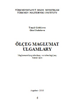 Ölçeg maglumat ulgamlary
